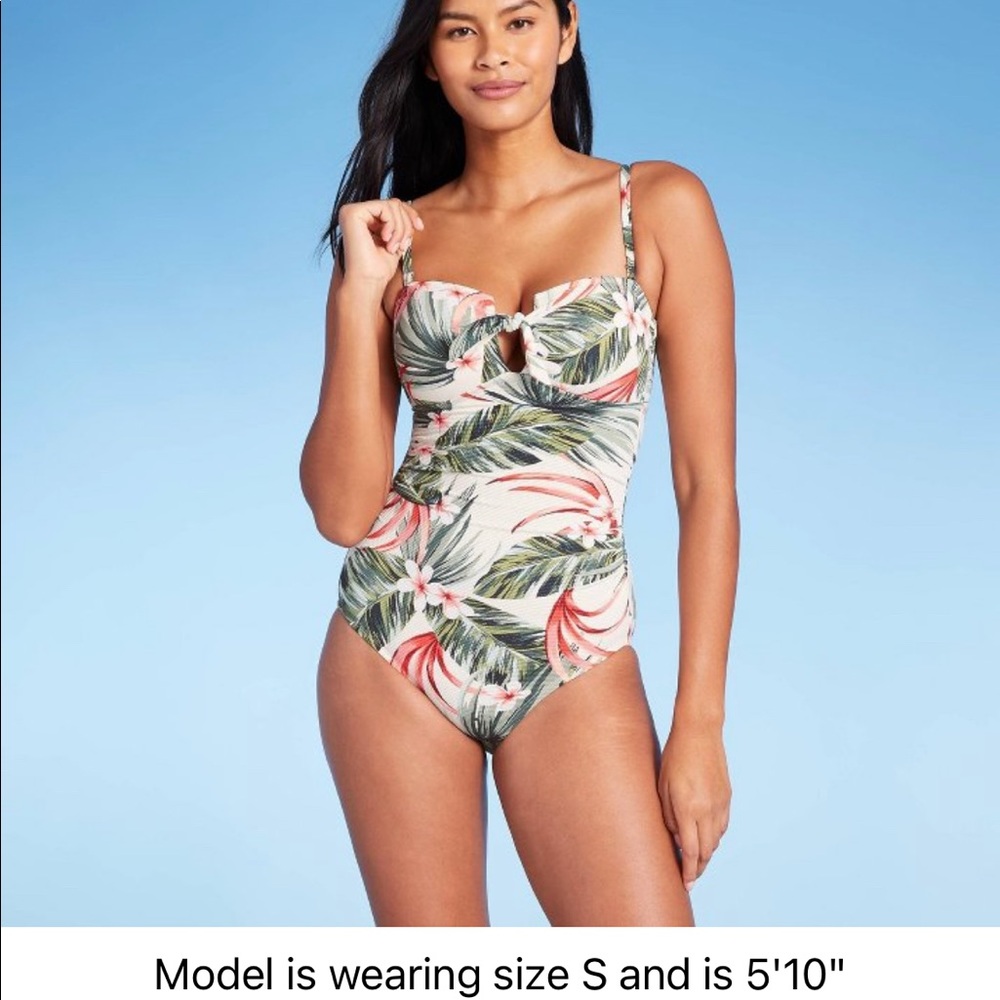 Kona Sol - Pique Swimsuit - Size S